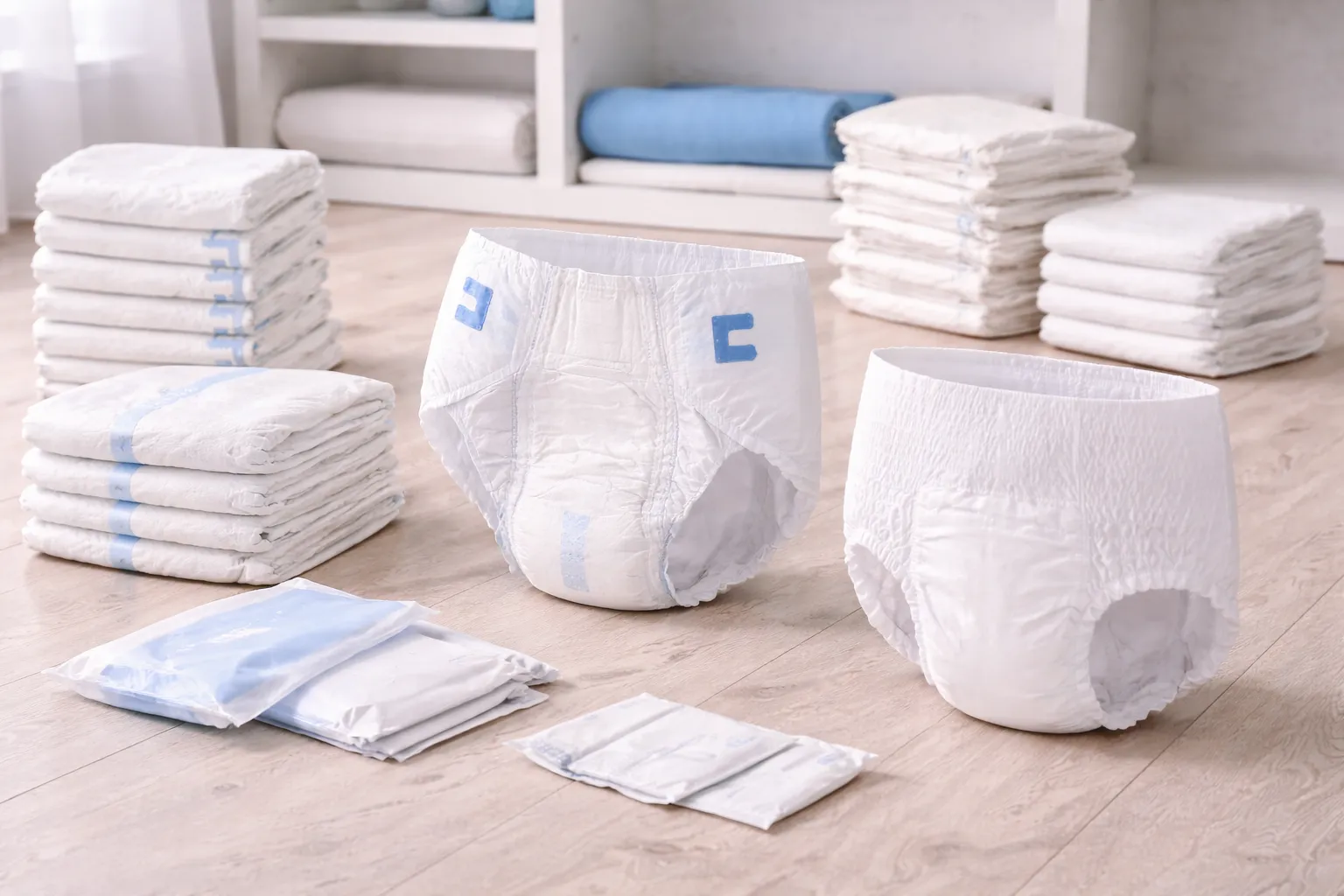 Pieluchomajtki i majtki chłonne