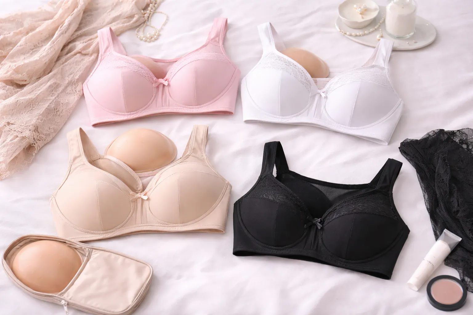 Eleganckie biustonosze po mastektomii