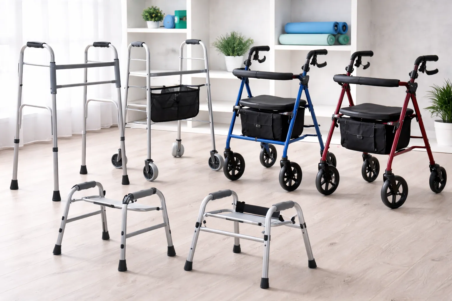 Balkonik rehabilitacyjny do chodzenia